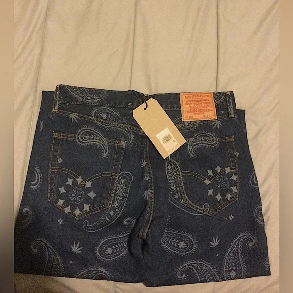 Levi’s x Snoop Dogg 420 Collaboration Unreleased Denim Jeans